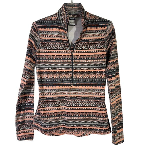 Nike Women's Size M Pro Dri-Fit Hyperwarm Half Zip Running Pullover - Picture 1 of 5